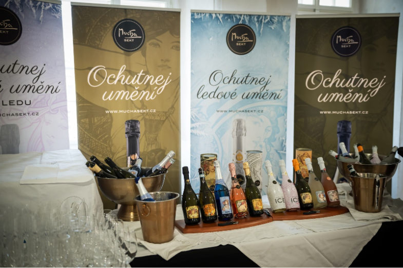 Mucha Sekt představuje limitovanou Blue Edition